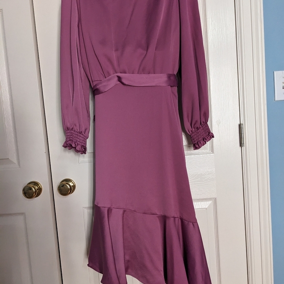 Taylor long sleeve dress, mauve,size 12  NWOT - Picture 3 of 7